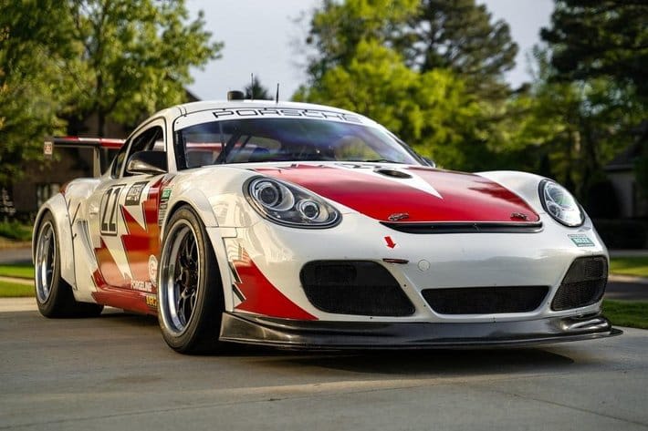 Rare 2009 Porsche Cayman GX.R Historic Race Car is Selling At Auction Next Month