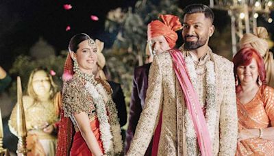... Stankovic Puts Her Wedding Pictures With Hardik Pandya Back On Instagram, Fans Wonder About A Patch...