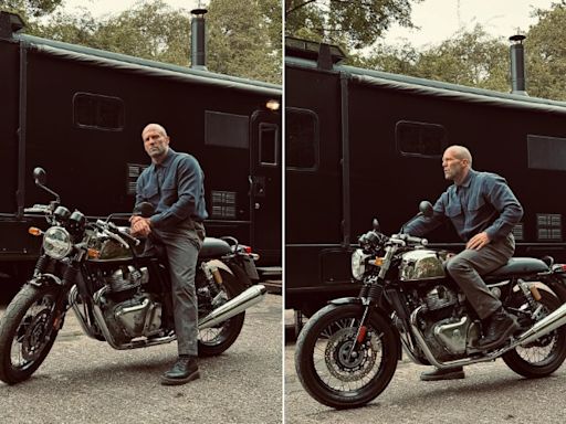 Jason Statham Shares Photo with RE's Continental GT 650 on Instagram, Amasses Over 2.6M Likes - See Pic