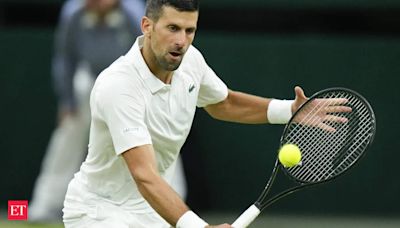 Novak Djokovic enters Wimbledon semifinals after Alex de Minaur withdraws - The Economic Times