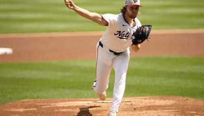 Irvin allows 1 hit over 8 innings, Winker homers as the Nationals beat the Mets 1-0