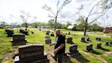 'It wasn't really a question': Pleasant Hill man helps restore cemetery damaged in tornado