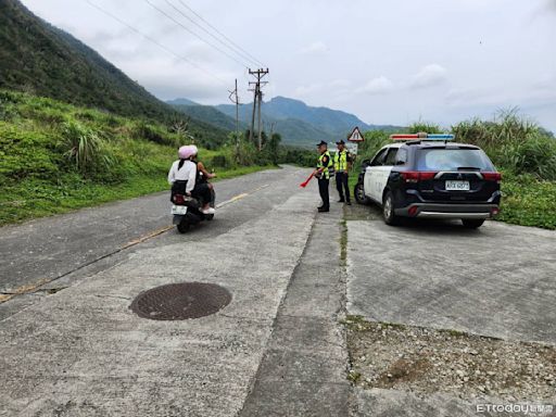 遊離島要有安全駕駛觀念 台東警加強查緝交通違規