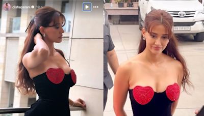 Sexy! Disha Patani Flaunts Curves In A Little Black Dress, Watch Hot Video - News18