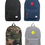 【 現貨 】全新正品  最新 Herschel Supply Co. Heritage 15吋 筆電夾層 豬鼻子 後背包 黑 灰 藍 紅