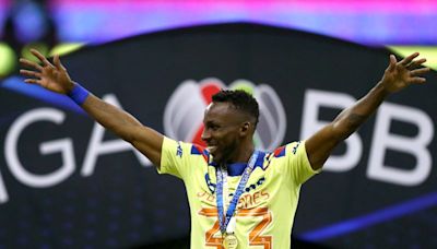 Delantero colombiano Quiñones finaliza ciclo con campeón América en México