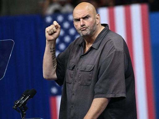 Fetterman pushes back on report he raised Shapiro concerns to Harris