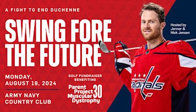 Nick and Jenner Jensen to Host Swing Fore the Future: A Fight to End Duchenne | Washington Capitals