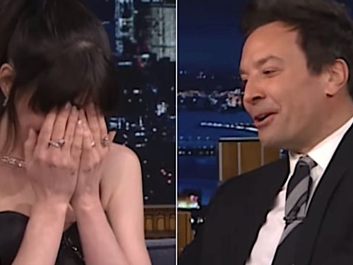 Jimmy Fallon Totally Burns His Audience To Spare Anne Hathaway From Embarrassment