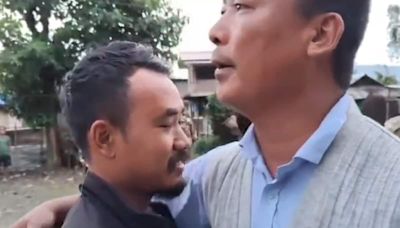 In A First In 17 Months, Members Of Meitei-Kuki Communities Hug As 2 Hostages Freed