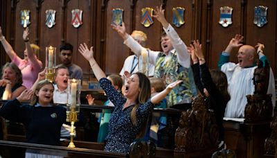 Evensong concert saw Exeter House pupils joining forces with choristers