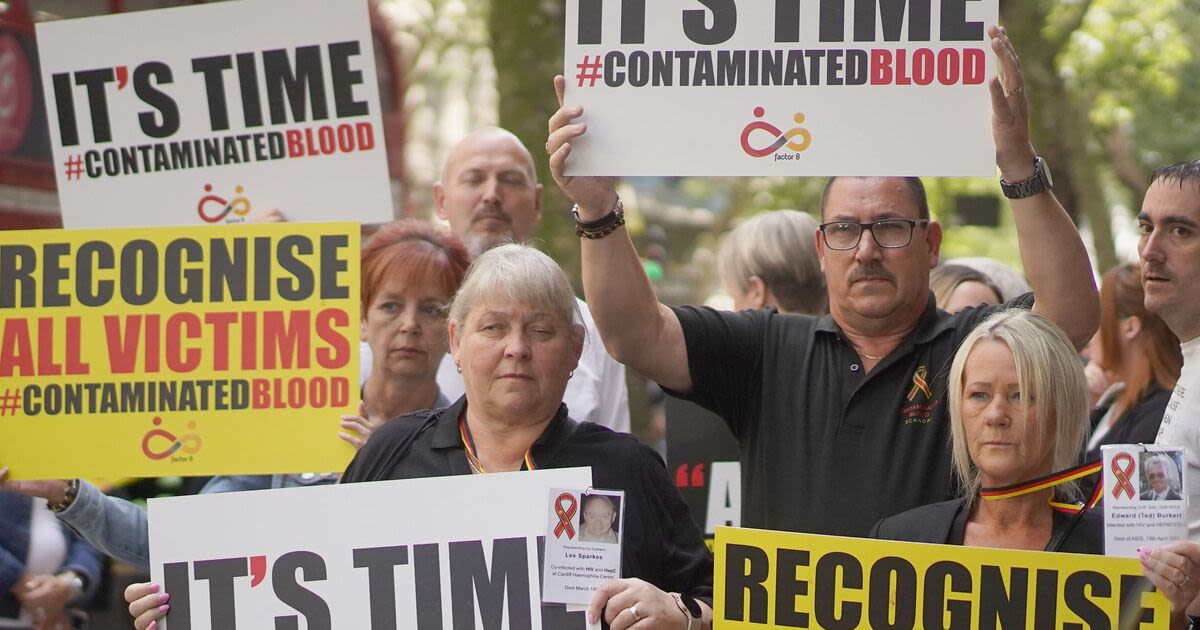 Blood scandal victims to be paid 'up to £2.7m each' as major law changes