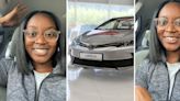 'Me with my 2014 Honda Civic': Driver says Toyota Corolla just passed 100K miles. Here's why she won't get rid of it