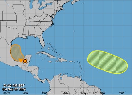 National Hurricane Center tracking 2 tropical waves after drenching Florida rains