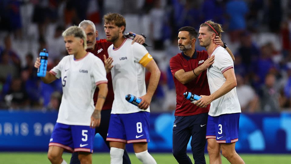 US men’s soccer team dealt heavy defeat by host France in opening Olympic match