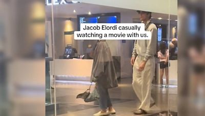 Jacob Elordi was just spotted at a movie theatre in Toronto