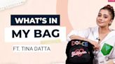 What's in My Bag with Tina Datta | Fashion & Lifestyle | Tina Datta | Pinkvilla