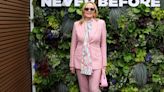 Kim Cattrall shows us how to style a pink suit this summer