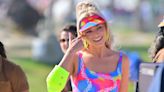 Here's How To Shop Margot Robbie's Retro 'Barbie' Rollerblading 'Fit