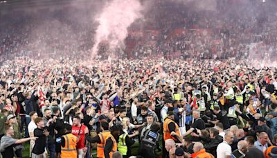 Arrests made after fans invade St Mary's pitch following Saints win