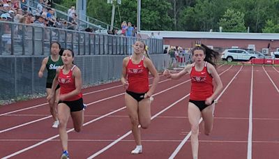 Parker Steele uses fast start to help Guilderland edge Ballston Spa in the girls' 400-meter relay