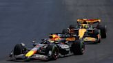 Max Verstappen and Lando Norris crash as George Russell capitalises for win in Austria
