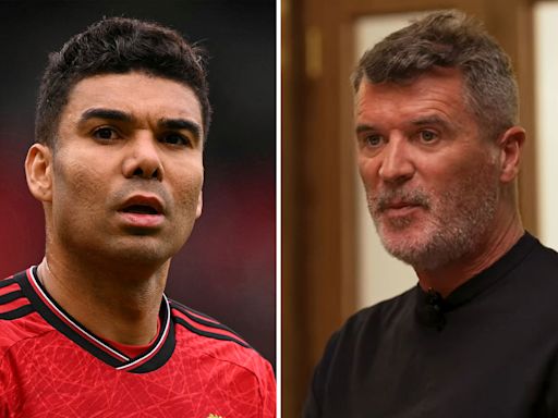 Roy Keane says he'd rather play a reserve or youth team player over Casemiro