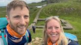 MND patient completes Hadrian's Wall challenge despite falls