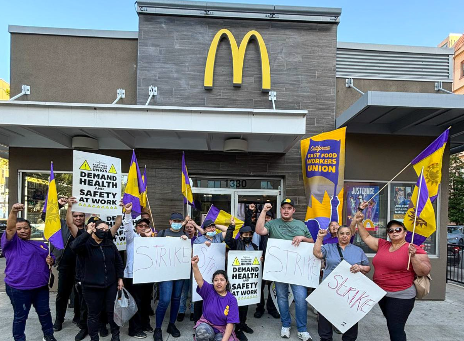 Oakland McDonald’s workers strike due to rat infestation