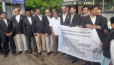 In Bengaluru, lawyers body protests new criminal laws
