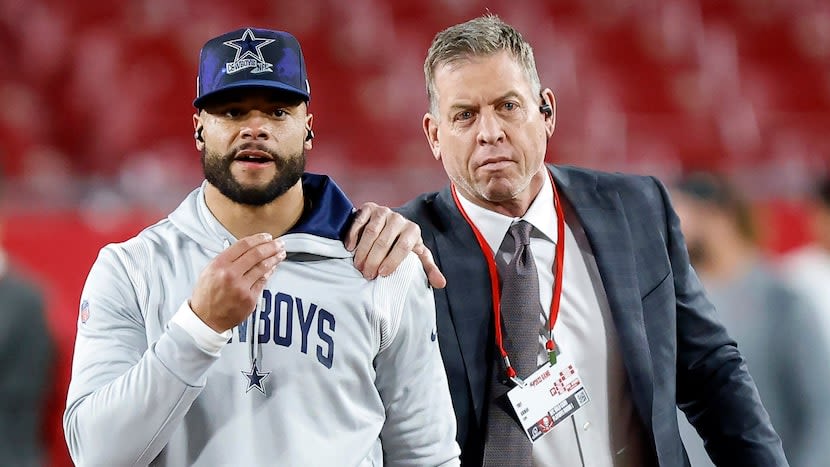 Troy Aikman talks Dak Prescott, Mike McCarthy entering Cowboys season without new deals