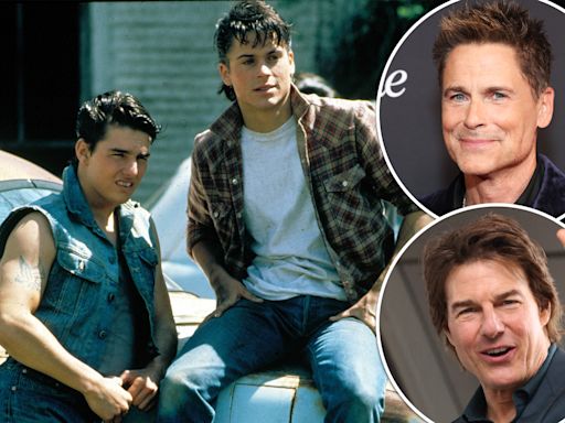 Rob Lowe and Tom Cruise physically fought on ‘The Outsiders’ set: He ‘completely knocked me out’