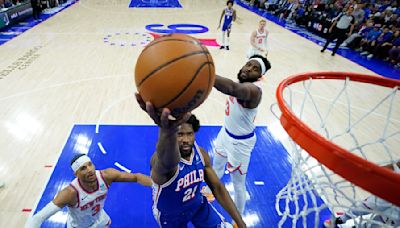 Joel Embiid scores 50 points, bulldozes Knicks, 125-114, in 76ers Game 3 victory