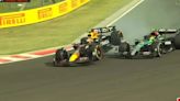 Watch Verstappen get slammed as 'CHILDISH' on radio after smashing into Hamilton