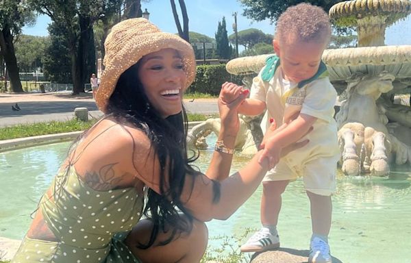 Keke Palmer takes her son to Rome and more star snaps