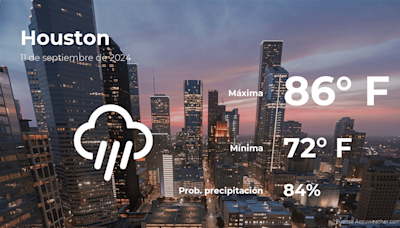 Houston: pronóstico del tiempo para este miércoles 11 de septiembre - La Opinión