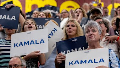 Kamala Harris seizes the arena in a week of historic turn around