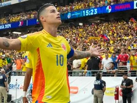 Colombia cruises past Panama 5-0 in Copa America to advance to the semifinals