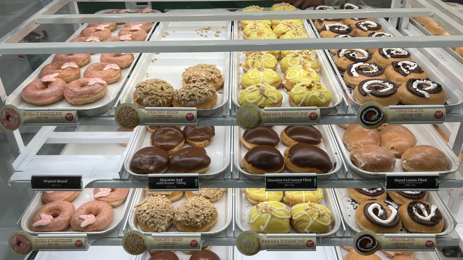 An Honest Review Of Krispy Kreme's Dolly Parton Southern Sweets Doughnut Collection