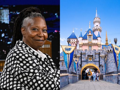 Whoopi Goldberg said she spread her mother's ashes while on a Disneyland ride: 'Don't do it'