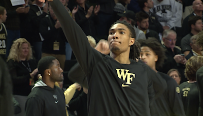 Wake Forest's top scorer from this past season will return for his senior year