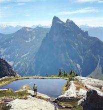 Wild sky wilderness. Washington. : hiking