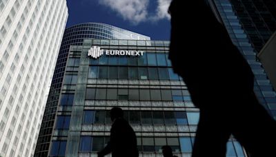 European stocks and euro tiptoe higher on French vote outcome