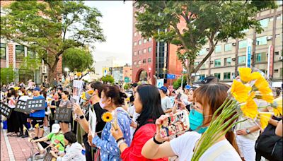 反國會擴權 彰化高中生靜坐抗議