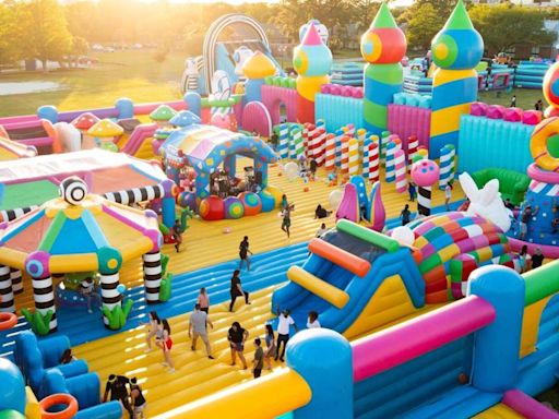 World’s largest bounce house comes to Sauget. It’s half an acre.