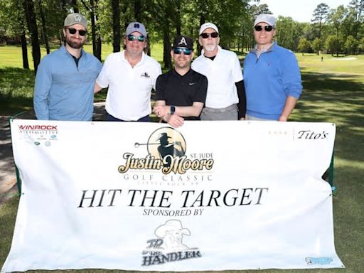 Justin Moore Raises Over $500,000 For St. Jude During Annual Charity Golf Tournament