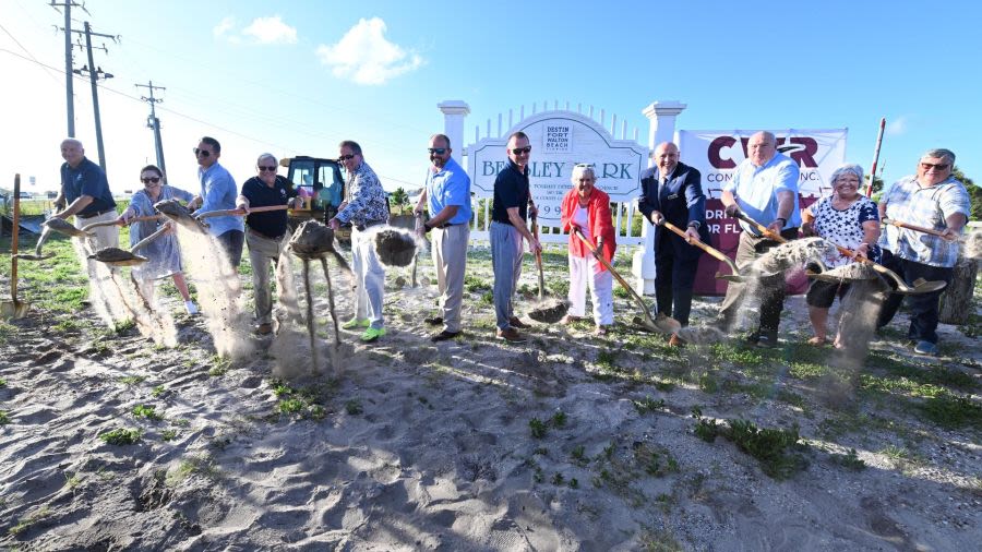 Okaloosa County breaks ground on glow-in-the-dark, multi-use path