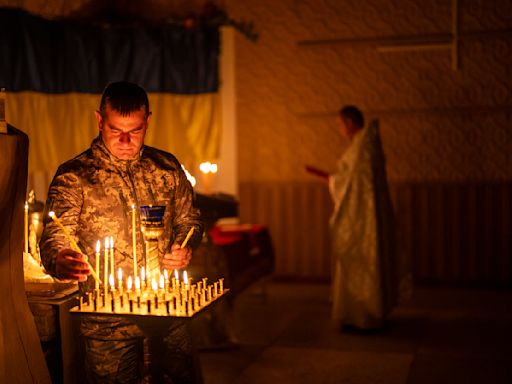 Ucrania celebra su tercera Pascua en guerra bajo el fuego de drones rusos