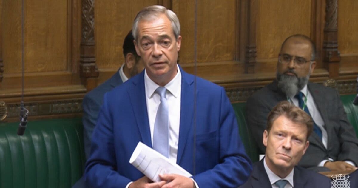 Nigel Farage blasts 'Rejoiner parliament' as he demands ECHR referendum