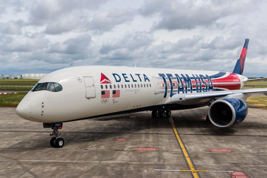 Delta unveils Team USA aircraft ahead of Olympics